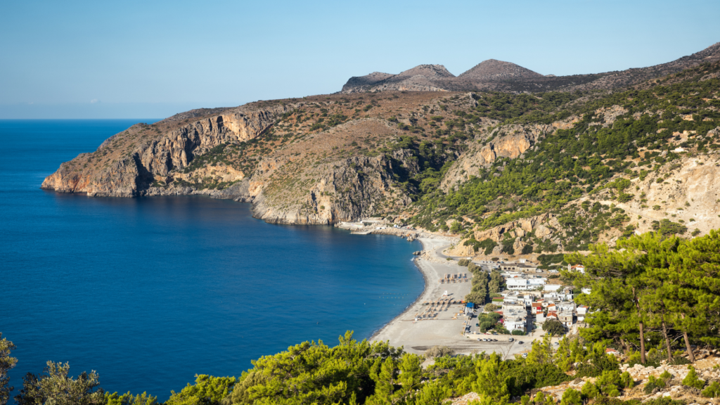 Παραλία Σούγια και ακτογραμμή στο Νότιο Χανιά της Κρήτης